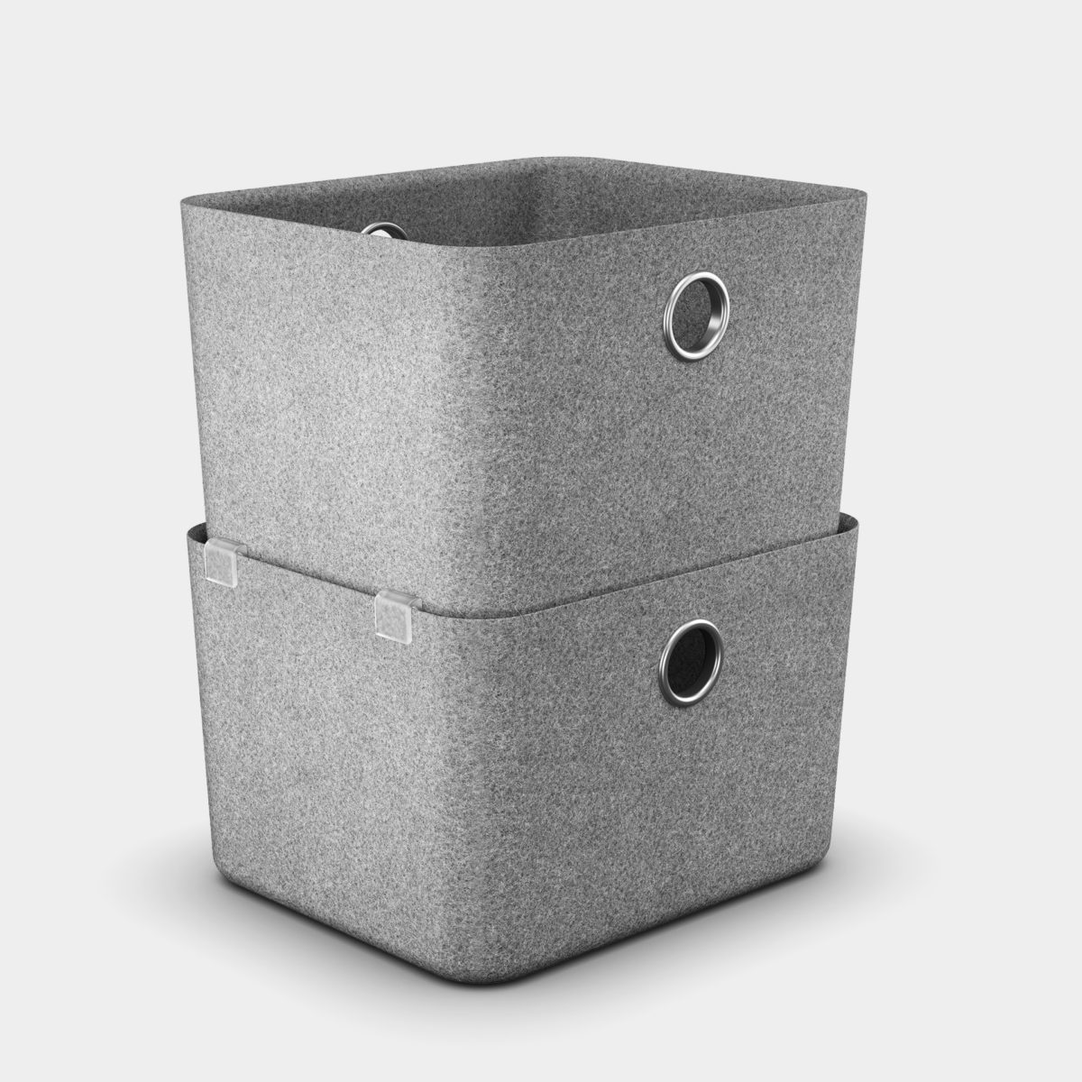moll Basket SQ - 130 mm, Grau