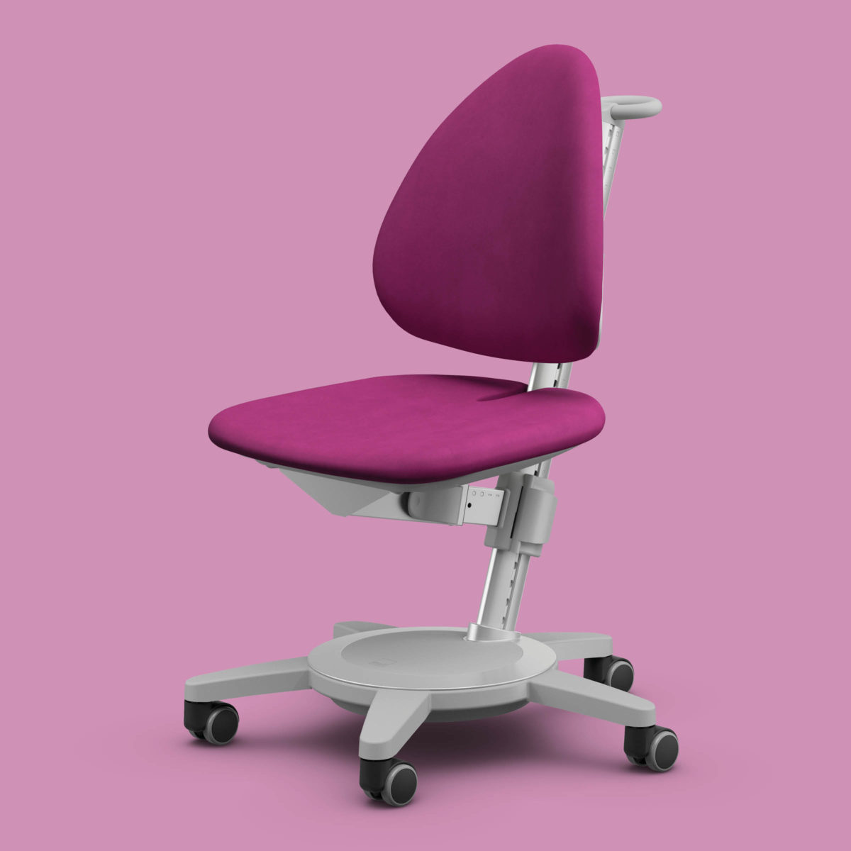 moll Maximo - Grau, Soft- Magenta